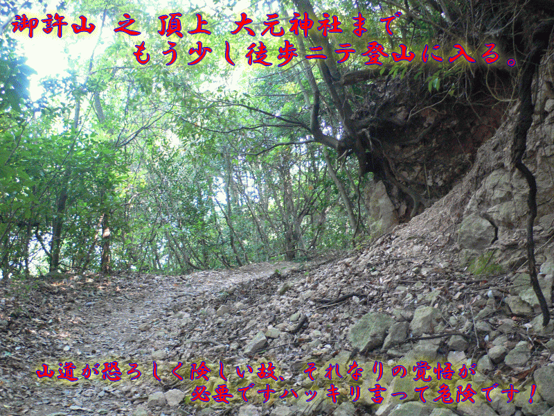 八幡宮88000社、総本山の中の総本山、御許山の山頂、大元神社、登山、崇拝、参拝